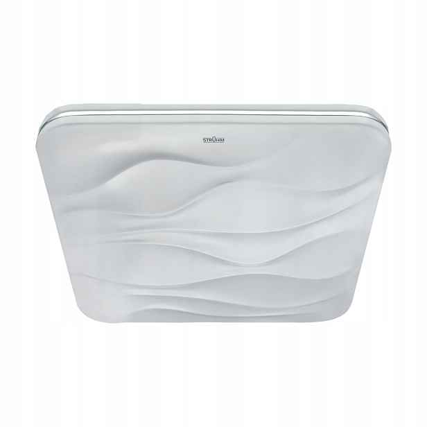 Stropní Svítidlo Struhm Klara Led 36W 43x43cm IP44 bílý čtvercový
