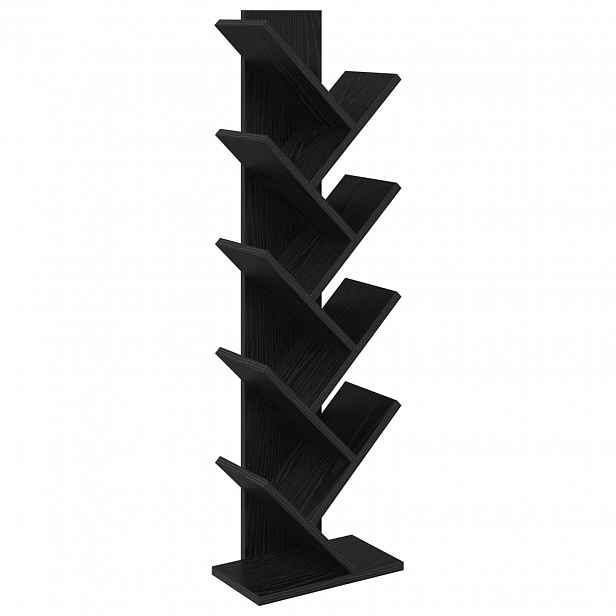vidaXL Stromová knihovna 6-podlažní 30 x 18 x 100 cm Kompozitní dřevo