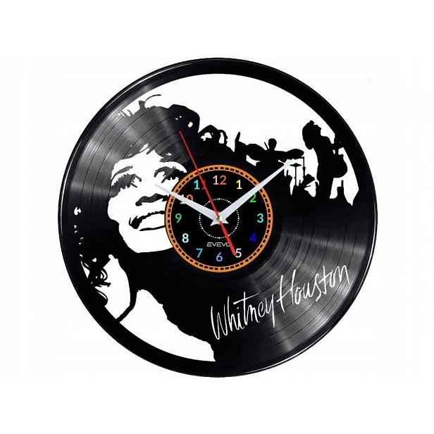 Whitney Houston Nápad na Dárek Nástěnná Dekorace z vinylové desky