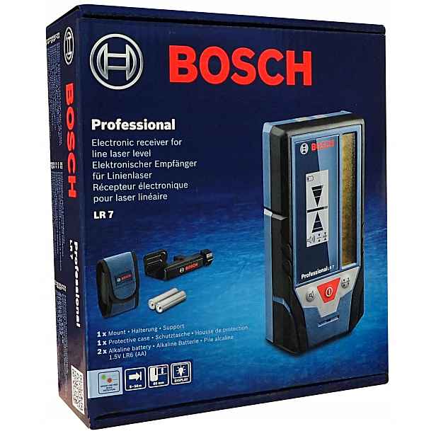 Bosch LR7 Laserový přijímač pro Gll 3-80 3-80 C 3-80 Cg Gcl 2-50
