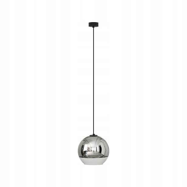 Nowodvorski Závěsná lampa Globe Chrom Skleněná E27 60W Nastavitelná