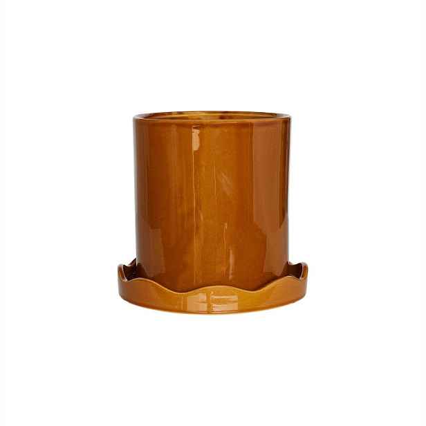 Kameninový ručně vyrobený obal na květináč ø 16,5 cm Nami – OYOY Living Design