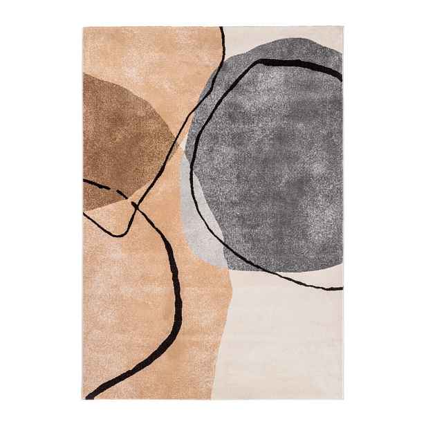 Béžový koberec 80x150 cm Abstracta – Universal