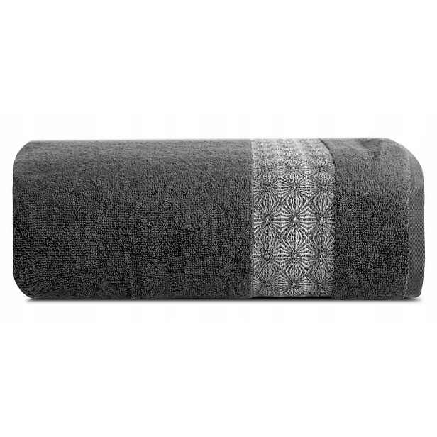 Ručník 70x140 Malika grafitový froté 500 g/m2
