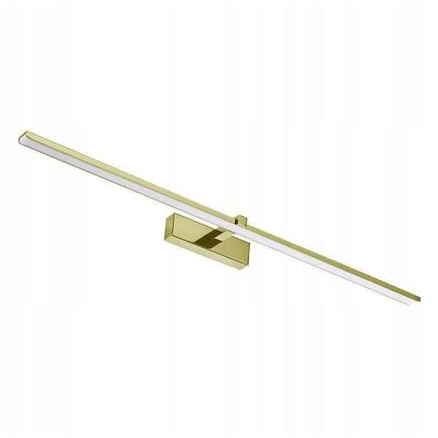 Spot nad zrcadlo 18W 90cm Zlatá 4200K na zeď koupelnová nástěnná lampa Gold