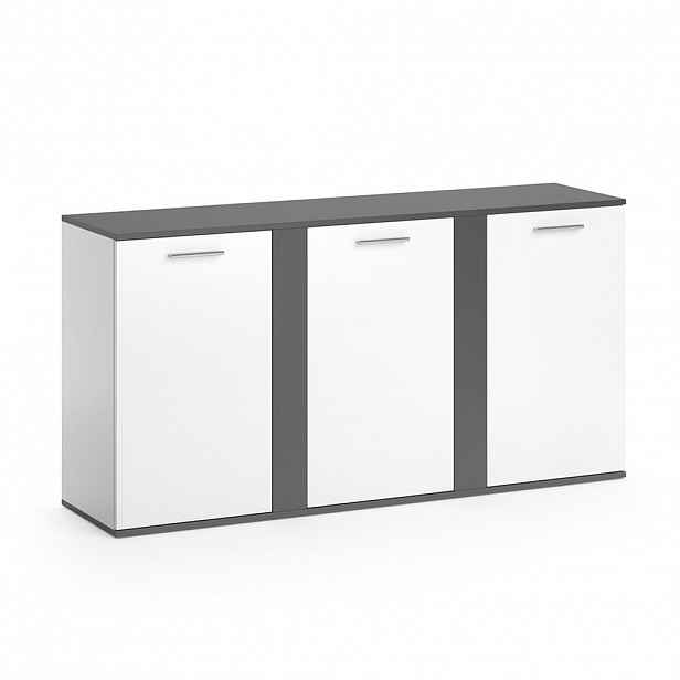 Vicco KREDENC Novelli Antracit 40 x 80 cm s dveřmi