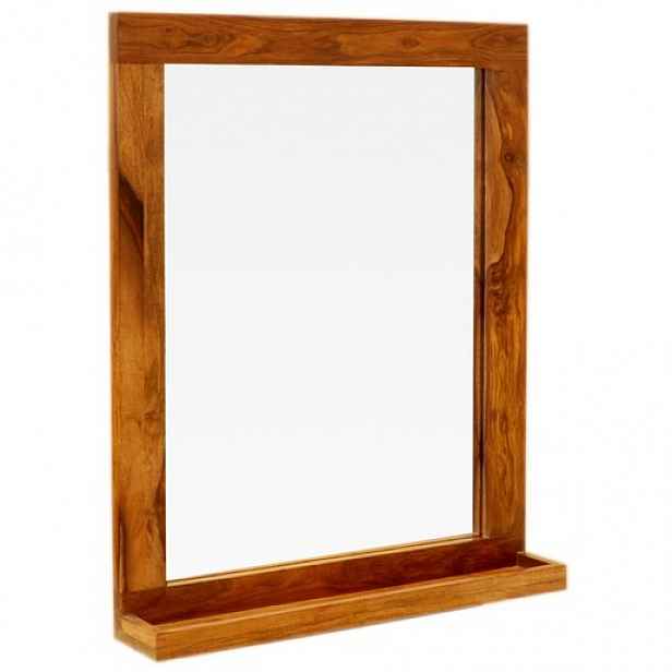 Zrcadlo Nela 65x80 cm z indického masivu palisandr NELA-Z