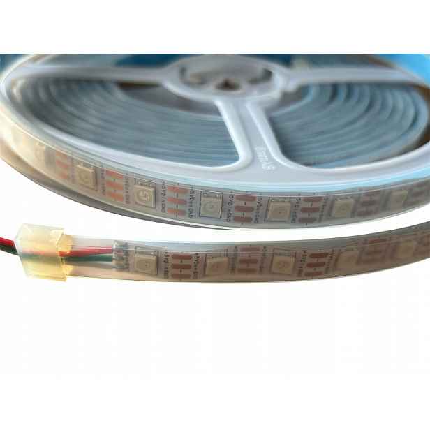 Adresovatelná Led Páska WS2812B 60d/m IP67 digitální bílá