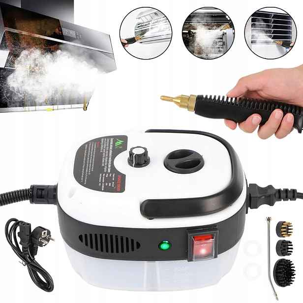 Parní Čistič 2500 W S Objemem 1000 ML Pro Čištění Kuchyně A Koupelny