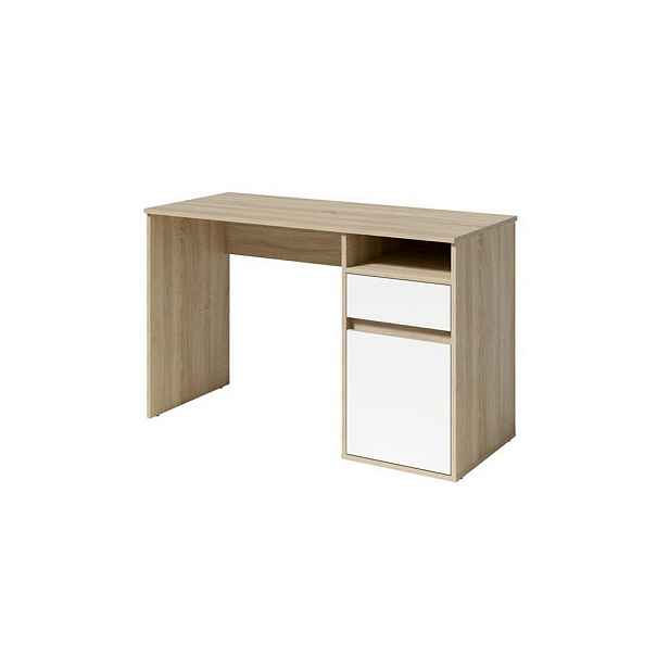 MASSENO PSACÍ STŮL REGIS, 120x53x75,5 cm, dub Sonoma