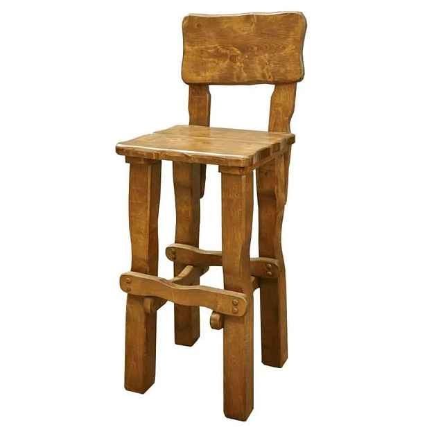 Casarredo OM-099 zahradní židle vysoká brunat