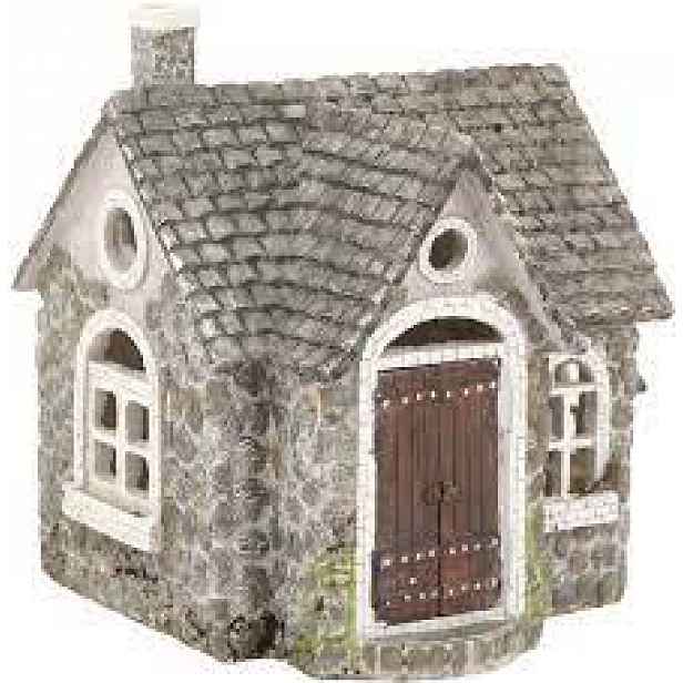 Mini Zahrada Domeček 'Vesnický', kamenný vzhled 18 cm