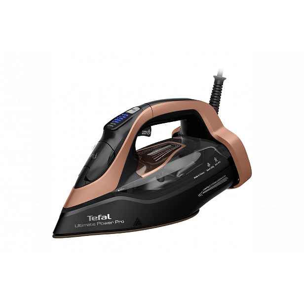 Napařovací žehlička Tefal Ultimate Power Pro FV9E50E0 Měděná/Černá