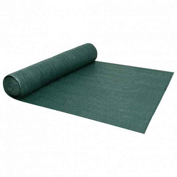 vidaXL Stínící tkanina zelená 1 x 50 m HDPE 195 g/m²