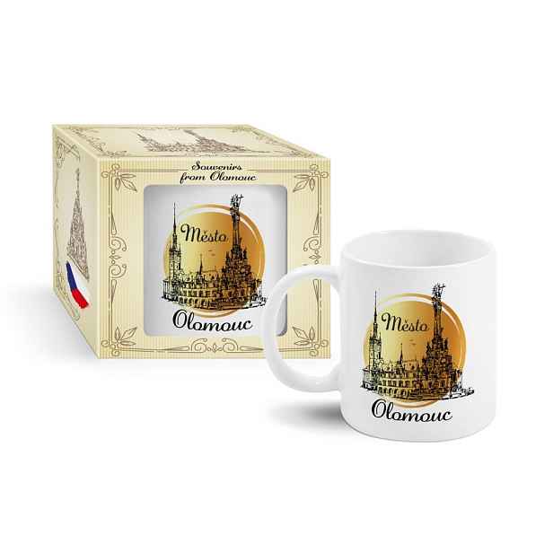 hrnek 300ml, OLOMOUC MĚSTO, DB, keramika