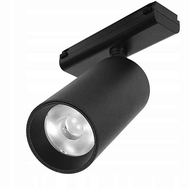 Magnetický reflektor Ultra Slim 18W Teplá Barva 3000K Led Spot Černý 48V