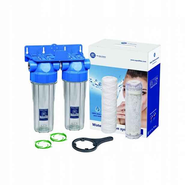 Úpravna Vody 10'' Pro Redukci Vodního Kamene FHPR34-B1-TWIN Aquafilter