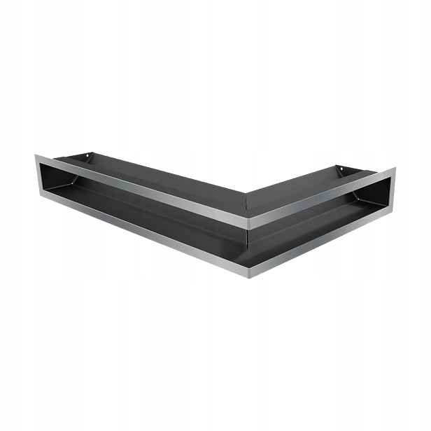 Ventilační mřížka krbová Luft rohová levá 60x40x9 broušená