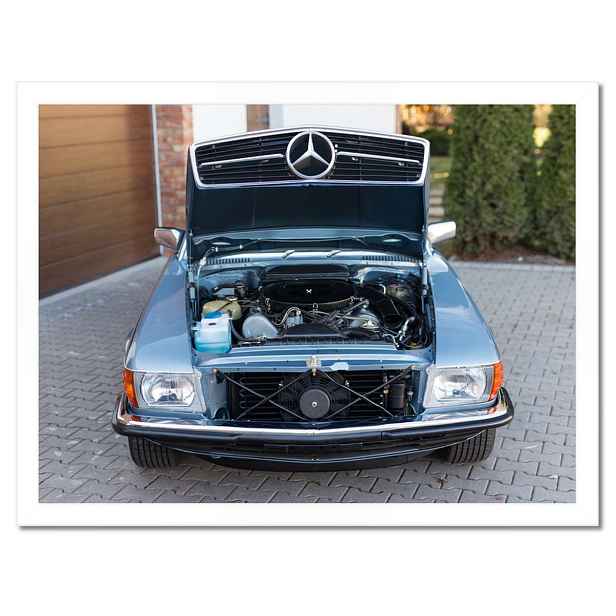 Plakáty v rámu 40x30 Mercedes 450 Slc Klasika
