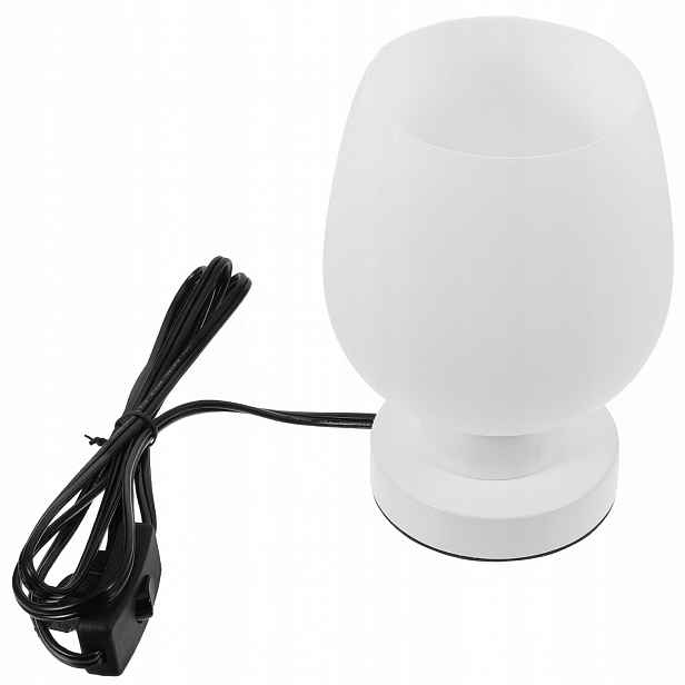 Dotyková noční lampa do ložnice, obývacího pokoje nebo kanceláře, skleněná lampička