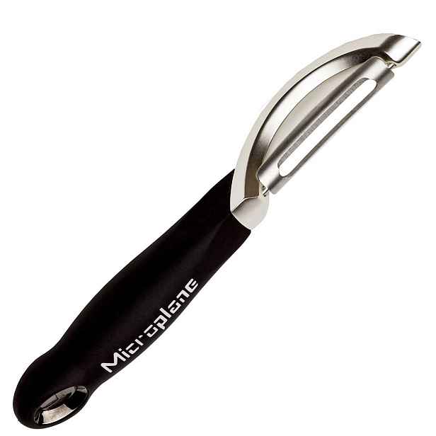 Microplane Profesionální otočná škrabka, černá 48091