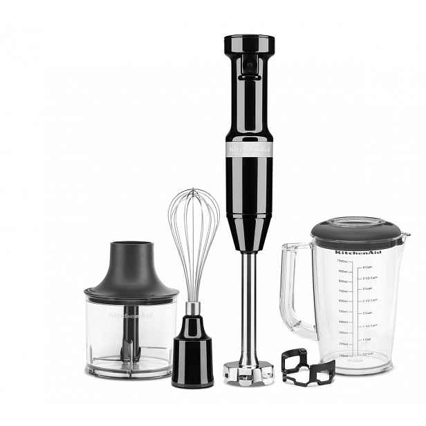Tyčový mixér KitchenAid Artisan 5KHBV83, lesklá černá