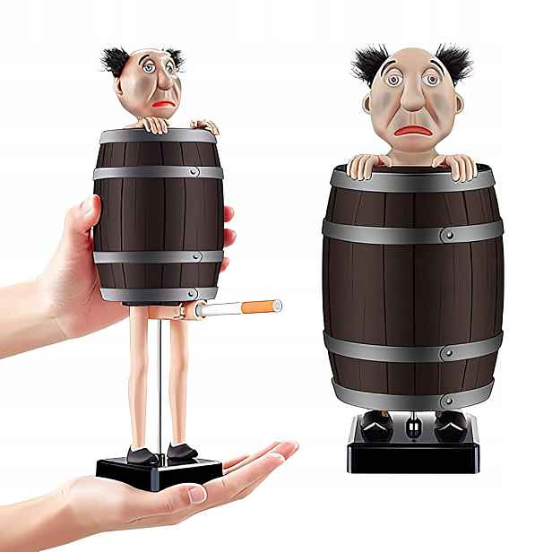 Zábavná Vychytávka Dárek Pro Chlapa Stojan Dávkovač Cigarety Sud Pop-up