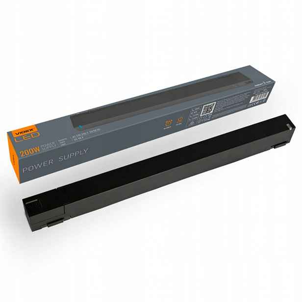 Napájecí adaptér pro magnetickou lištu Slim 220-240V Černý Videx