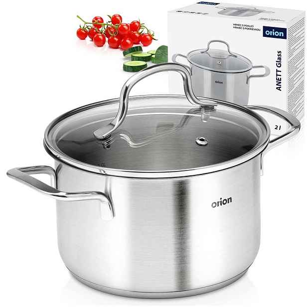 Hrnec s poklicí na vaření tradiční Orion Anett 16 cm 2 l
