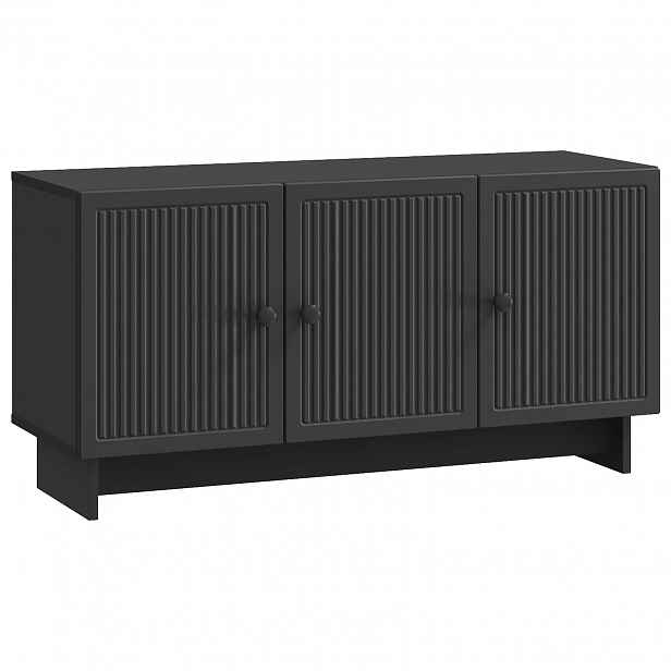 vidaXL Televizní skříň 99 x 34,5 x 50 cm Černá Kompozitní dřevo