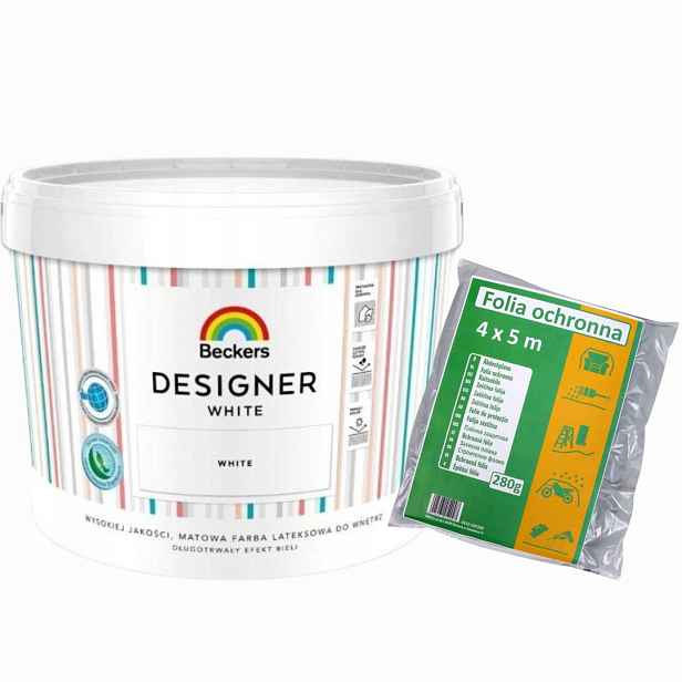 Beckers Designer White 10 L Bílá Barva Fólie Hardy 4X5 M