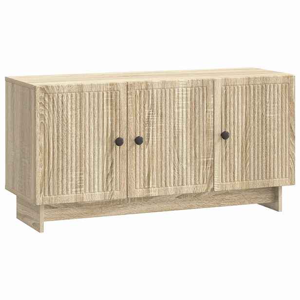 vidaXL Televizní skříň 99 x 34,5 x 50 cm Dub sonoma Kompozitní dřevo
