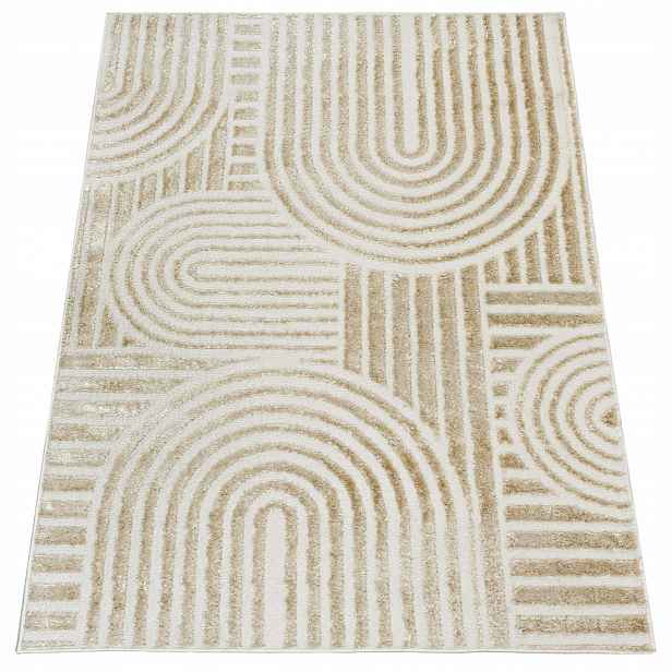 Koberec do obývacího pokoje 200x280 cm Glamour Moderní designový Velký Moderní
