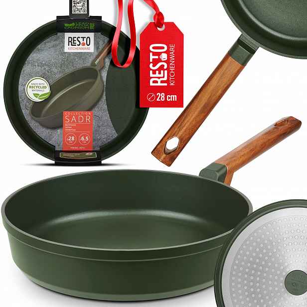 Pánev Resto Sadr 28 CM, Indukce, Hliník, Ergonomická, Nepřilnavá