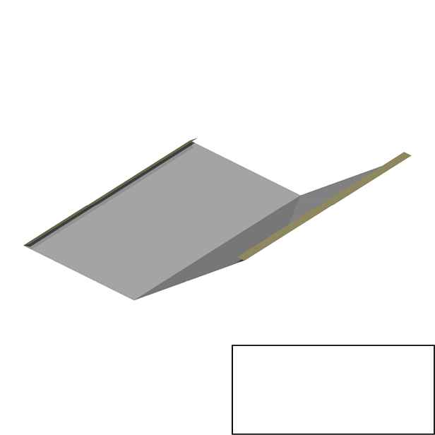 Úžlabí RS500S-135 SP 25 RAL 9010 bílá