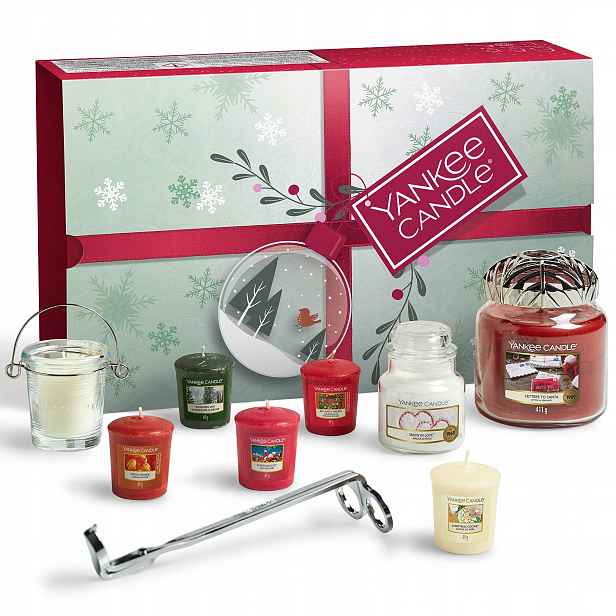 Dárková sada Yankee Candle svíčky s příslušenstvím 809 g