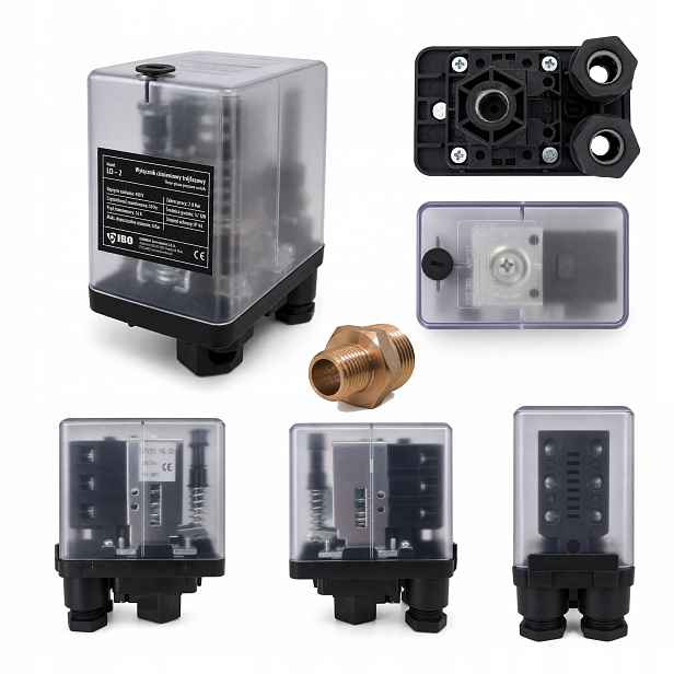 Ibo Tlakový spínač LCI2 (400V) vsuvka 1/4 na 1/2 Stykačový