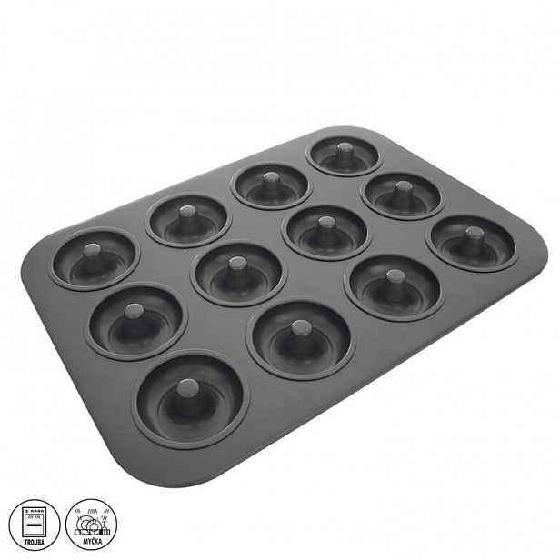 Orion nepřilnavá forma na donuty GRANDE (na 12 ks)