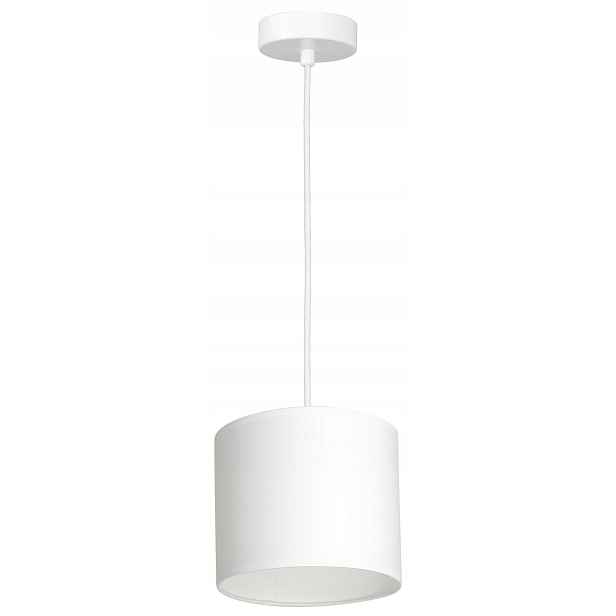 Závěsná stropní lampa Arden bílá 1xE27 18 cm moderní do obývacího pokoje
