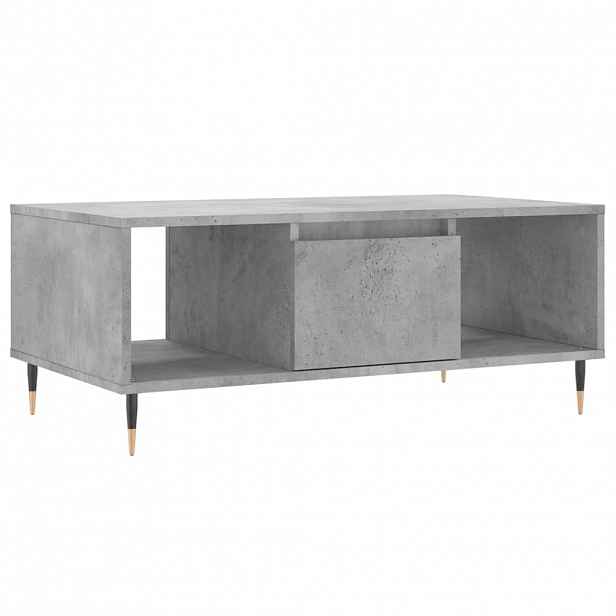 vidaXL Konferenční stolek betonově šedý 90x50x36,5 cm kompozitní dřevo
