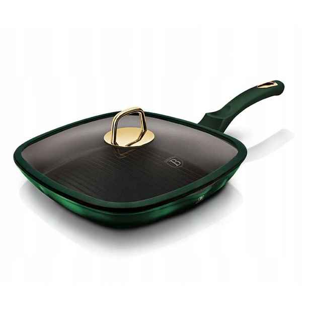 Titanová Grilovací Pánev Berlinger Haus 28 cm BH-6051 Emerald