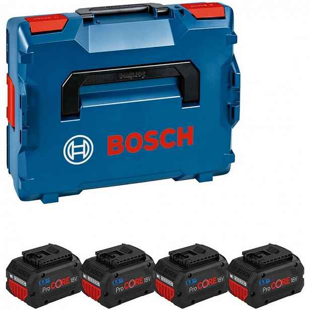 Bosch - 18V akumulátor ProCORE 5,5 Ah, 4 ks 1600A02A2U