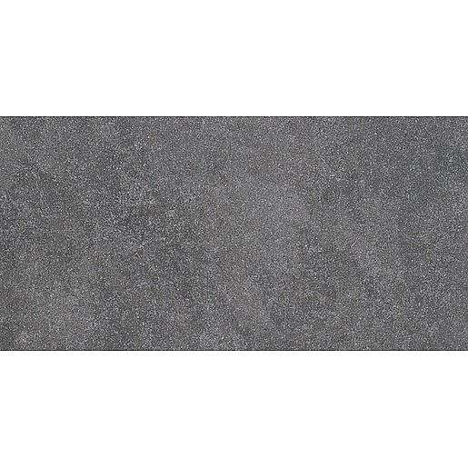 Dlažba Rako Kaamos černá 40x80 cm mat DAK84588.1