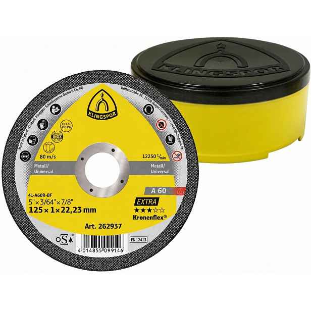 Kotouč Na Řezání Kovu 125x1 Kotouče Inox Silné 30 Ks