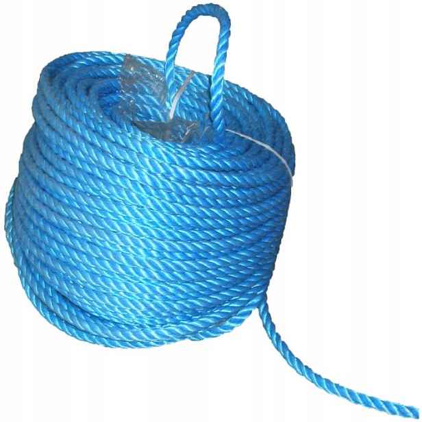 Polypropylenové lano 16mm x 80m – doprava, zahrada, kutilství