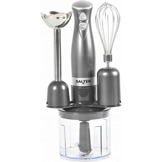 Tyčový Mixér 3V1 S Metličkou A Sekáčkem Z Nerezové Oceli 500 ML