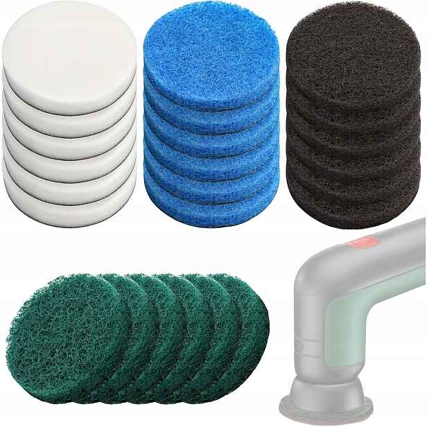24 Nástavců Houbičky Pro Bosch Universal Brush Čisticí Kartáče Sada
