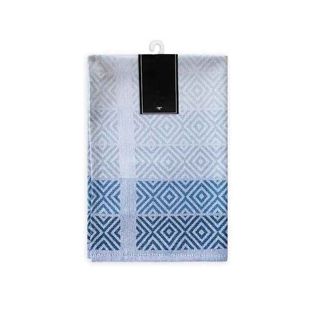 Faro Bavlněná kuchyňská utěrka Carino 016 40x60 cm modrá