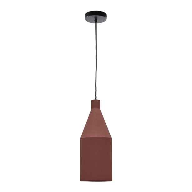 Závěsné svítidlo v terakotové barvě s kovovým stínidlem ø 15 cm Peralta – Kave Home