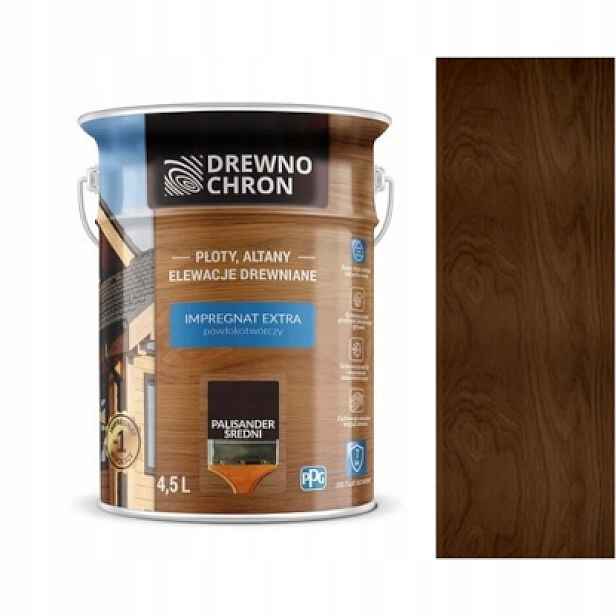 Drewnochron Impregnát Extra 4,5 L Palisandr Střední